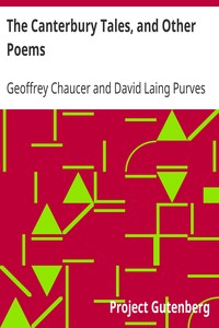 Cover of The Canterbury Tales, and Other Poems