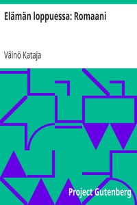 Cover of Elämän loppuessa: Romaani