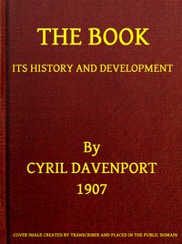 The Book: Its History and Development