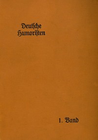 Cover of Deutsche Humoristen, 1. Band (von 8)
