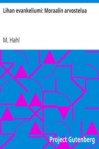 Cover of Lihan evankeliumi: Moraalin arvostelua