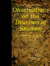 Cover of Observations on the Diseases of Seamen