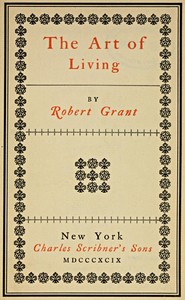 Cover of The Art of Living