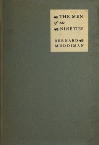 Cover of The Men of the Nineties