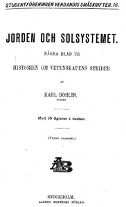 Cover of Jorden och solsystemet
