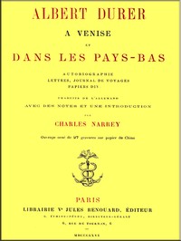 Cover of Albert Durer a Venise et dans les Pays-Bas