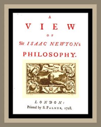 Cover of A View of Sir Isaac Newton's Philosophy