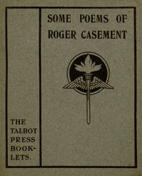 Cover of Some Poems of Roger Casement