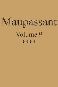 Cover of Œuvres complètes de Guy de Maupassant - volume 09