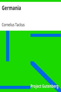Cover of Germania