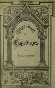 Cover of Sagenbuch des Erzgebirges