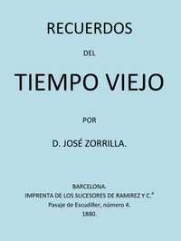 Cover of Recuerdos Del Tiempo Viejo