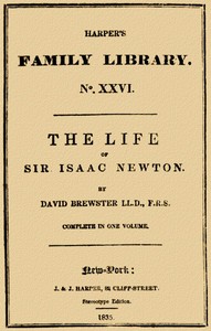 Cover of The Life of Sir Isaac Newton