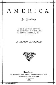 Cover of America: A history