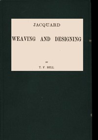 Cover of Jacquard Weaving and Designing