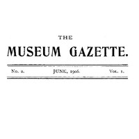 Cover of The Haslemere Museum Gazette, Vol. 1, No. 2, June 1906