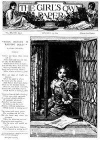 Cover of The Girl's Own Paper, Vol. XX, No. 994, January 14, 1899