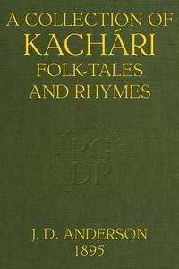 Cover of A Collection of Kachári Folk-Tales and Rhymes