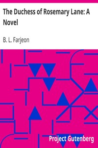 The Duchess of Rosemary Lane: A Novel