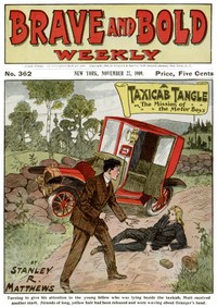 Cover of A Taxicab Tangle; or, The Mission of the Motor Boys