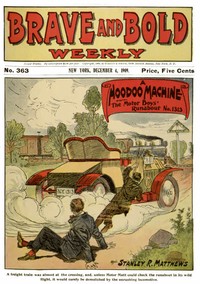 Cover of A Hoodoo Machine; or, The Motor Boys' Runabout No. 1313.