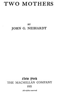 Cover of Two Mothers