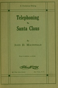 Cover of Telephoning to Santa Claus