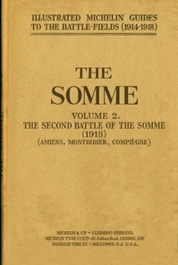 Cover of The Somme, Volume 2. The Second Battle of the Somme (1918)