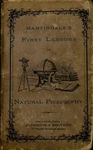 Cover of First Lessons in Natural Philosophy for Beginners