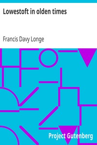 Cover of Lowestoft in olden times