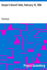 Cover of Harper's Round Table, February 18, 1896