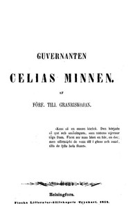 Guvernanten Celias minnen