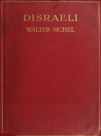 Cover of Disraeli: A Study in Personality and Ideas