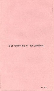Cover of The Gathering of the Nations