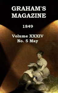 Cover of Graham's Magazine, Vol. XXXIV, No. 5, May 1849