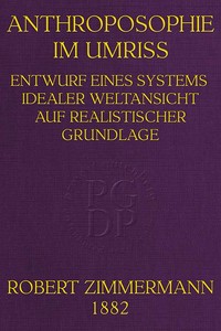 Cover of Anthroposophie im Umriss