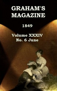 Cover of Graham's Magazine, Vol. XXXIV, No. 6, June 1849