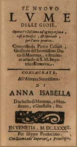 Cover of Il nuovo lume delle gioie