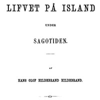 Cover of Lifvet på Island under sagotiden