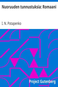 Cover of Nuoruuden tunnustuksia: Romaani