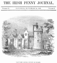 Cover of The Irish Penny Journal, Vol. 1 No. 11, September 12, 1840