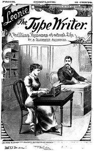 Cover of Leonie, the Typewriter: A Romance of Actual Life