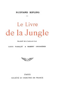 Cover of Le livre de la Jungle