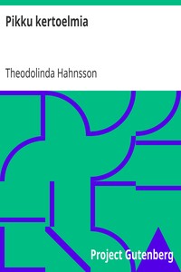 Cover of Pikku kertoelmia