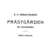 Cover of Prästgården: En Julhistoria