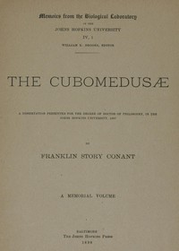 Cover of The Cubomedusæ