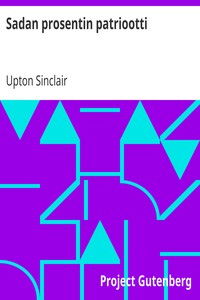 Cover of Sadan prosentin patriootti