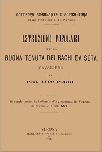 Cover of Istruzioni popolari per la buona tenuta dei bachi da seta