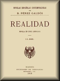 Cover of Realidad: Novela en cinco Jornadas