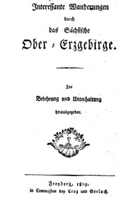 Cover of Interessante Wanderungen durch das Sächsische Ober-Erzgebirge